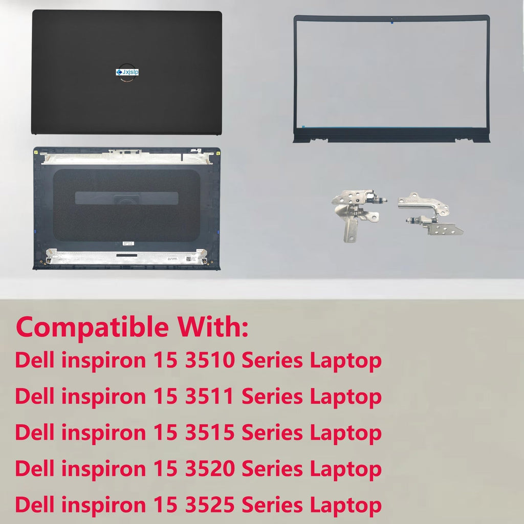 Jxjslp LCD Back Cover Kit for Dell Inspiron 15 3510 3511 3515 3520 3525