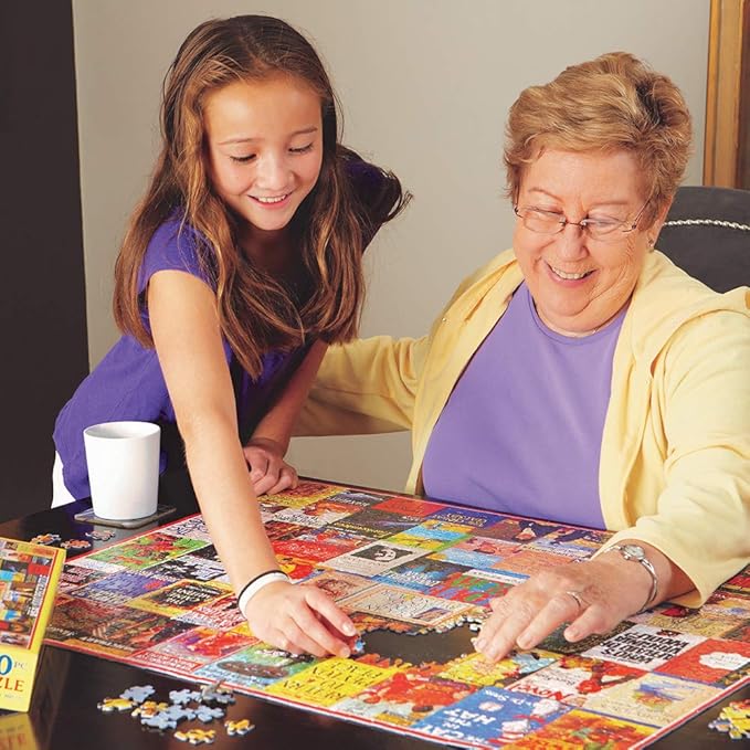 White Mountain Puzzles The New Millennium - 1000 Piece Jigsaw Puzzle
