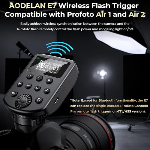 AODELAN Wireless Flash Trigger Compatible with Profoto Air1 and Air2