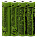 Cerepros 4-Pack BK-40AAABU 1.2V 400mAh Replacement Battery Pack for Panasonic Cordless Phone Handset BK40AAABU