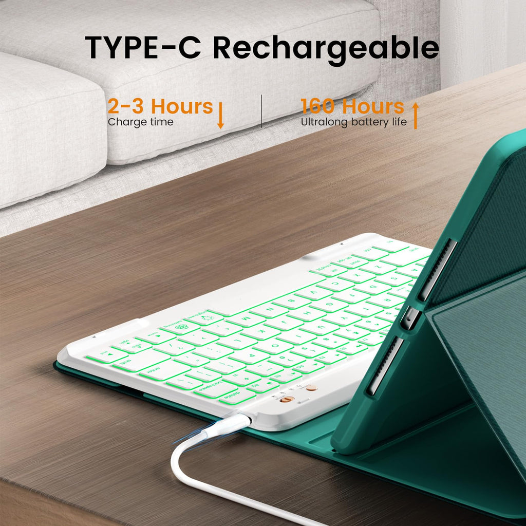 OYEEICE Keyboard Case for iPad Air 13-inch (M2) 2024