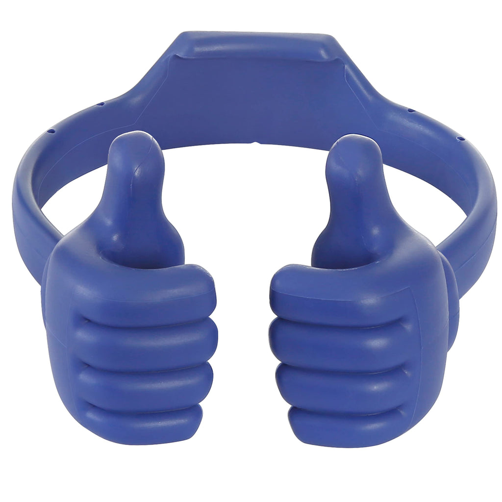 Honsky Cell Phone Stand Holder, Thumbs Up Lazy Phone Stand, Universal Adjustable Flexible, Cute Perfect Valentine's Day Gifts for Him/Her,Gifts for Couples, Compatible with Cell Phones,Flag Blue