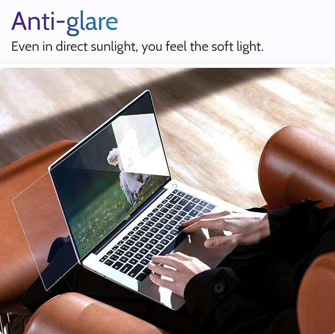 3 Pcs 14 Inch Anti Blue Light Screen Protector Compatible With Lenovo Hp Dell Acer Asus Samsung etc Laptop-16:10 Aspect, 14" Computer Monitor Glare Filter Uv Blocker Shield Cover Eye Protection Film
