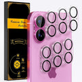 beuxece for 6 Pack iPhone 16 / iPhone 16 Plus Camera Lens Protector [Drop Protection] [Case Friendly] [Easy Installation] 9H Tempered Glass Camera Screen Protector Cover Accessories, Clear