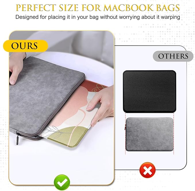 JIKIOU 3 Pack Mouse Pad with Stitched Edge, Comfortable Mouse Pads with Non-Slip Rubber Base, Washable Mousepads Bulk with Lycra Cloth, Mouse Pads for Computers Laptop Mouse 10.2x8.3x0.12in Rose