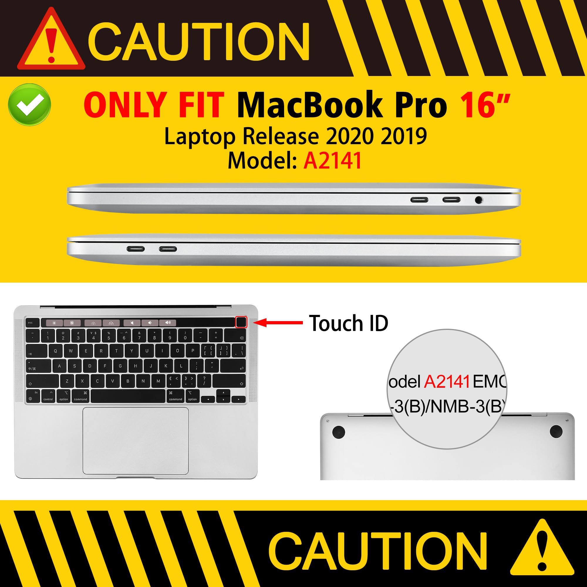 Lepeoac for MacBook Pro 16 inch Case 2019 2020 Release Model A2141, Plastic Hard Shell Cover with Keyboard Cover & Screen Protector for MacBook Pro 16 inch with Touch Bar & Touch ID, Mountains