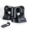 TONGVEO Conference Room PTZ Camera System with 20X Optical Zoom, AI Auto Tracking 1080P 60fps HDMI USB Webcam for Church Streaming Online Video Conference,Compatible with Zoom, OBS Easy Setup（1 pc