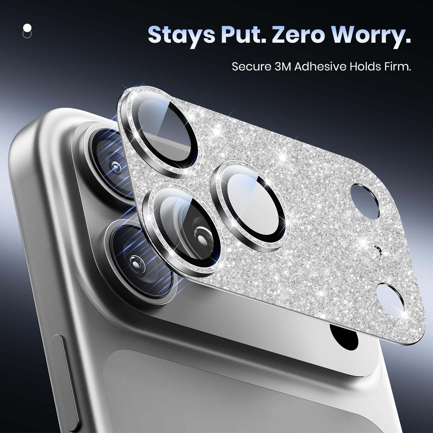 Hoerrye for iPhone 17 Pro Max Camera Lens Protector - 12FT Shatterproof