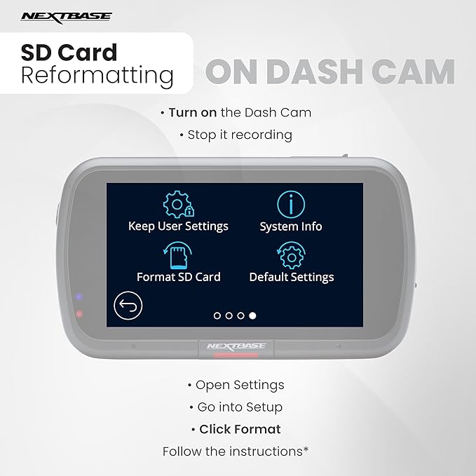 Nextbase Dash Cam 128GB U3 microSD Card for Read Camera Modules