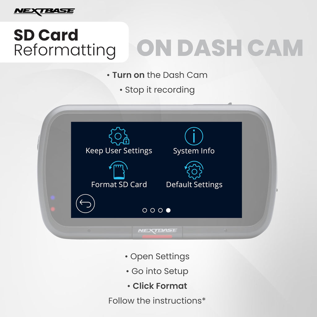 Nextbase Dash Cam 128GB U3 microSD Card for Read Camera Modules