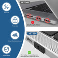 35PCS USB Port Blockers with 3 Locks for PC, Laptop Removable Type-A Data Protection,Dust & Moisture Resistant Shield（Mixed Colors Packs Svailable for Port Sorting）