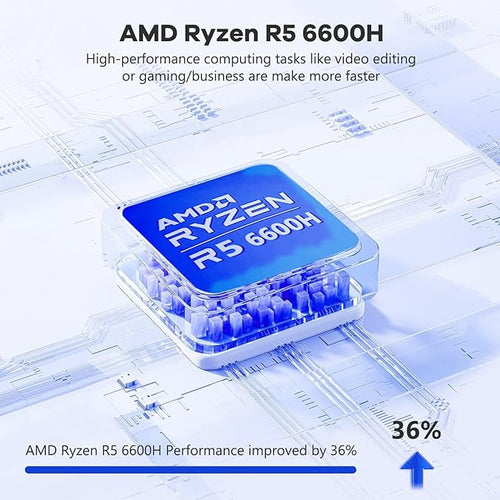 15.6'' IPS FHD-Laptop, 32GB RAM 1TB SSD AMD Ryzen 5(Beat i5-1135G7, 4 Cores Up to 3.7GHz) Student Computer with 65W Type-C, 2 Years Warranty, Fingerprint, Backlit Keyboard, BT5.2, Numpad, for Home