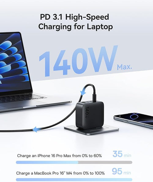 Baseus PD3.1 140W USB C Charger PPS Fast Charger Type C Fast Charging Block