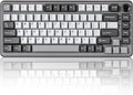 YUNZII B75 PRO 75% Wireless Mechanical Keyboard (Dark Grey,Cocoa V2)