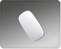 ITNRSIIET Mouse Pad Non-Slip Rubber Base Smooth Surface Stitched Edges Waterproof Durable Compatible with All Mice for Office & Gaming, Desk Accessory, 10.2x8.3x0.12 inch, Ash Gradient