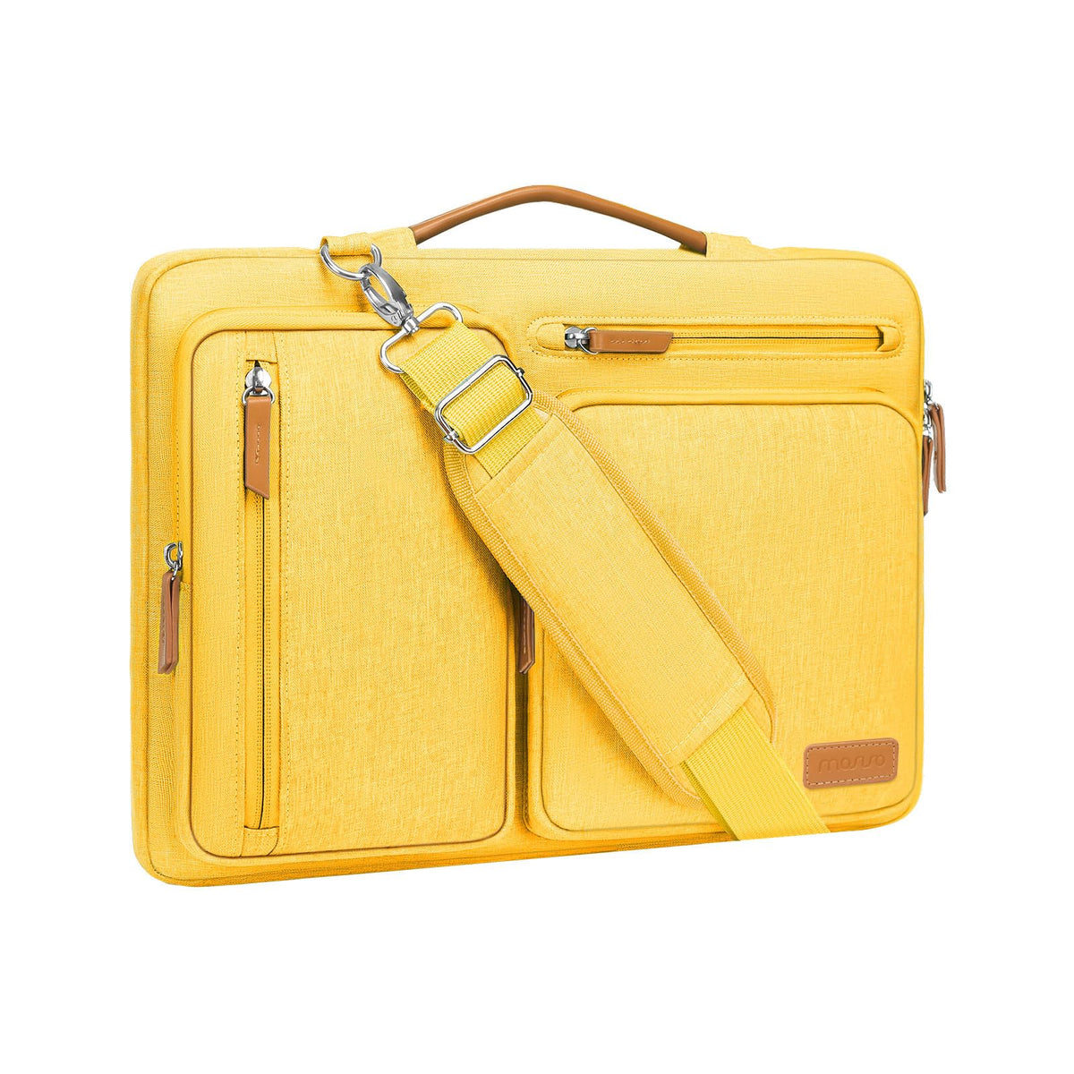 MOSISO 360 Protective Laptop Shoulder Bag 15.6 inch,15-16 inch Laptop Bag