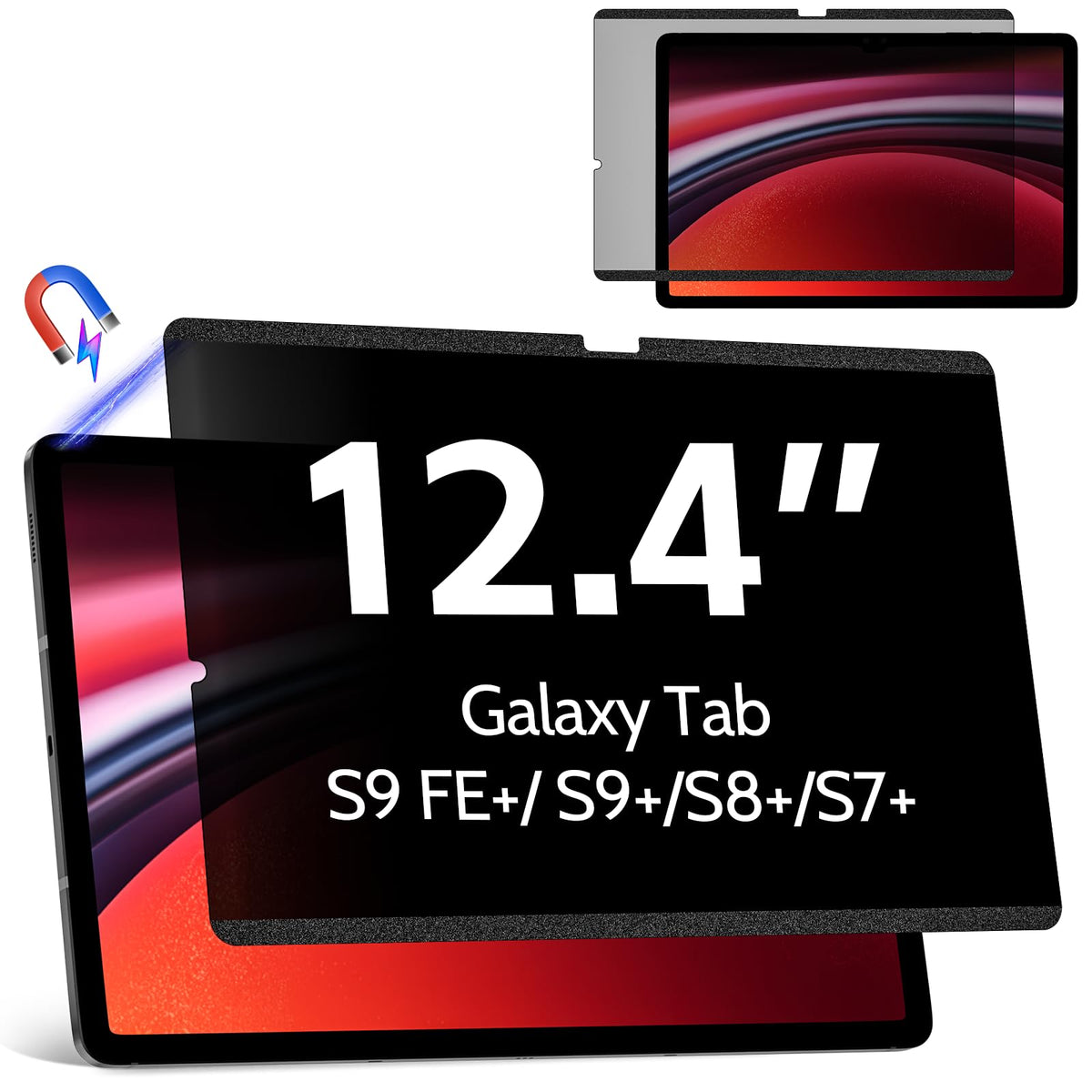 13.3 Inch Laptop Privacy Screen Compatible with Lenovo Hp Dell Acer Asus Thinkpad Envy Xps, 16:10 Aspect Removable Anti Glare Blue Light Filter Protector,13 in Computer Monitor Privacy Shield