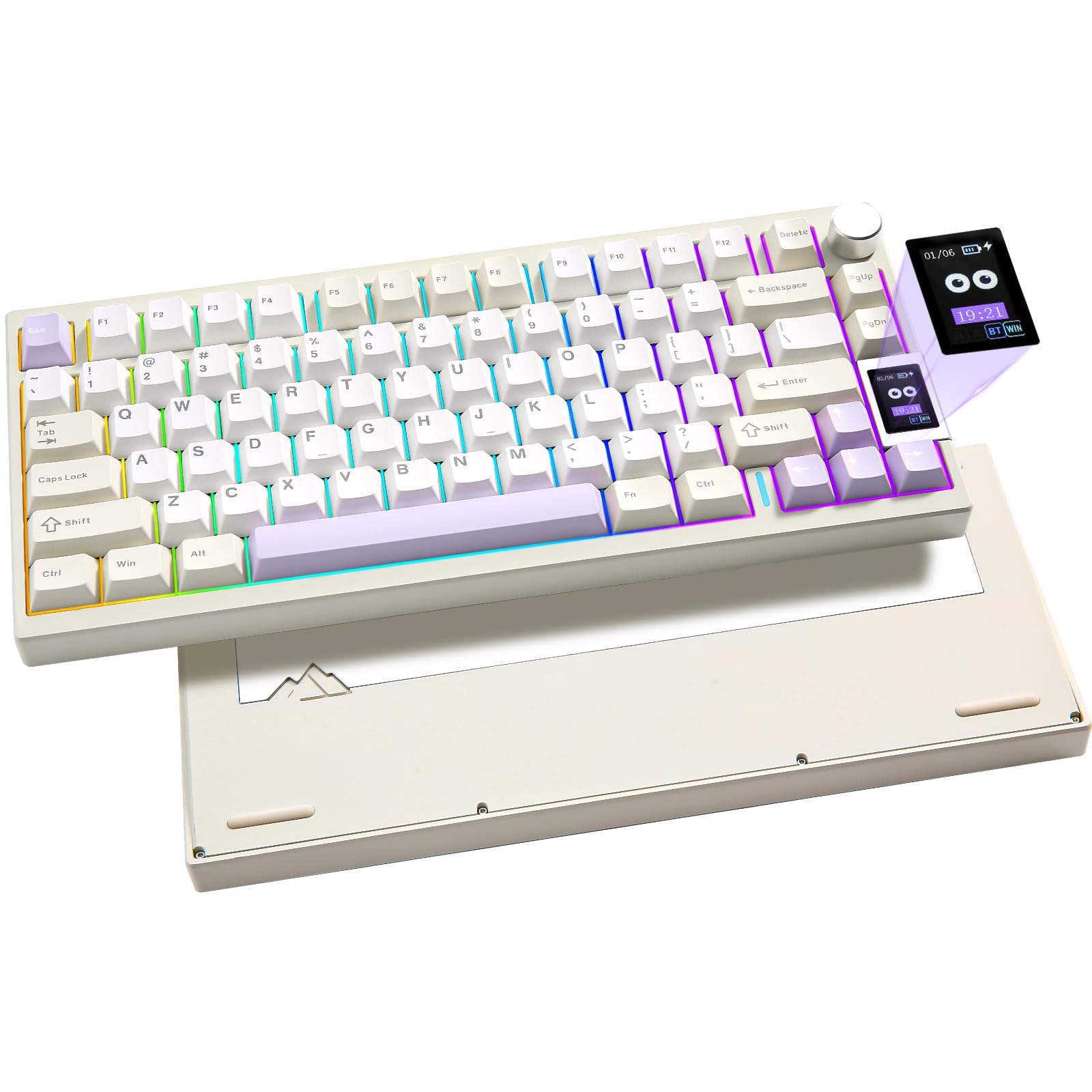 YUNZII AL80 QMK/VIA Aluminum Wireless Mechanical Keyboard
