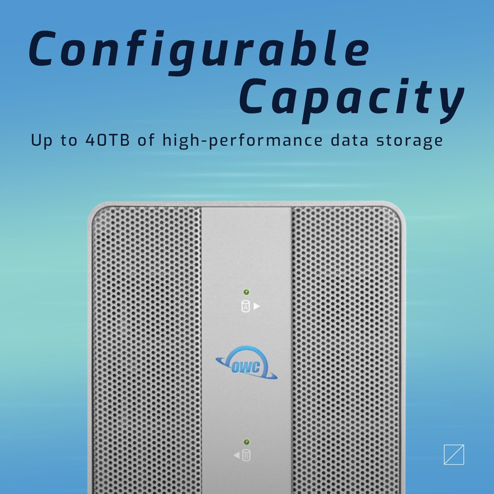 OWC Mercury Elite Pro Dual with 3-Port Hub 8TB RAID USB 10Gb/s Storage
