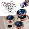 X-it 2-Pack Camera Lens Protector for iPhone 17/16/15/14 Pro Max&17/16/15/14 Pro, [Shatterproof & Impact Resistant] 9H High-Alumina Tempered Glass, Anti-Scratch, Dustproof, Strong Adsorption, Case Friendly, Ultra HD Clear