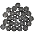 3/4 inch Rubber Grommets for Wiring, 5/8 Inch ID, Firewall Grommets Automotive Cable Cords Hoses Protection, Double-Sided Rubber Plugs for Round Holes, 25 Pcs, 16x20 mm