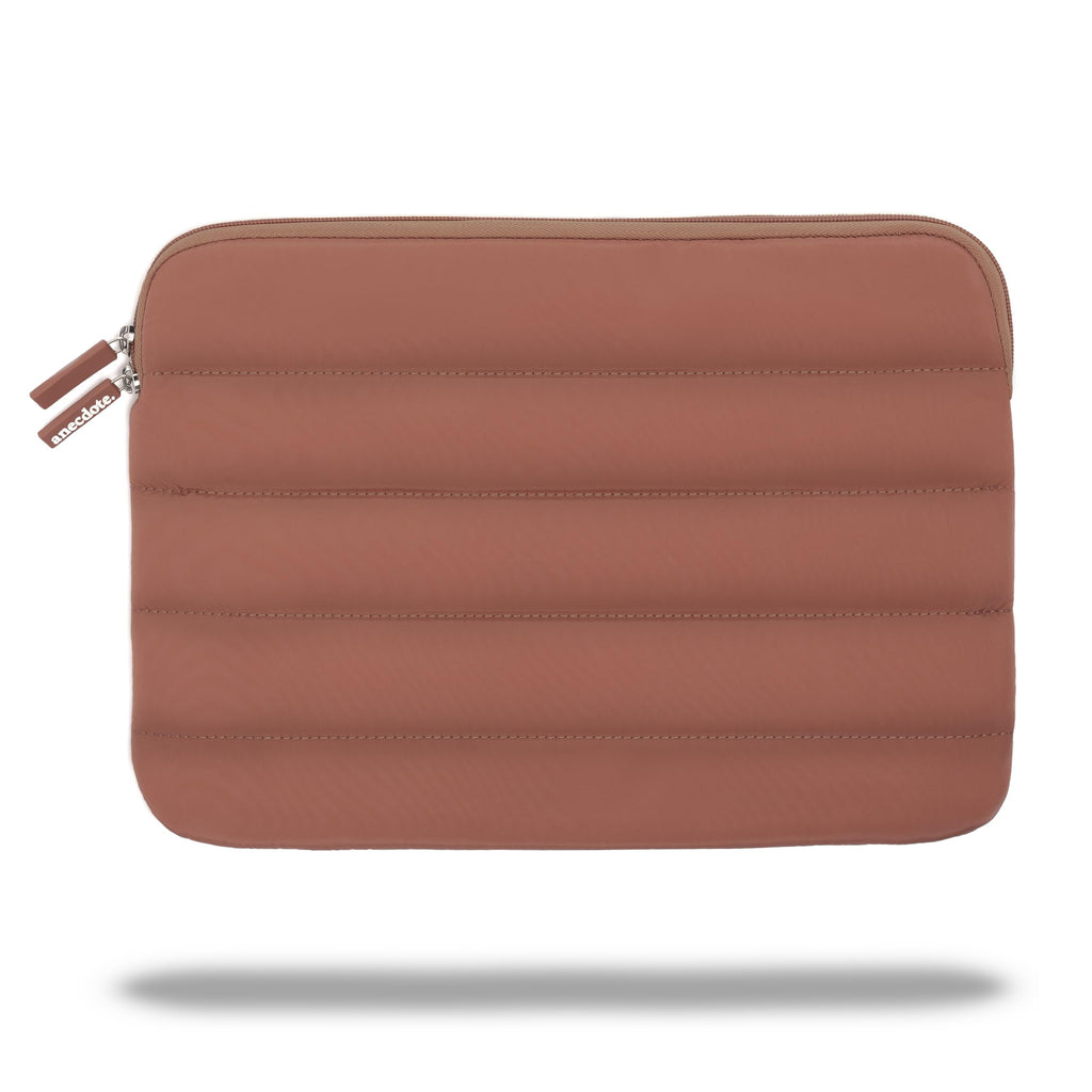 ANECDOTE Laptop Case 13-14 Inch – A Perfect Laptop Sleeve that is Compatible with MacBook Air/Pro and iPad Pro 12.9 – Fits in Your Bag, Made of 100% Nylon with Aesthetic Design (Mauve)