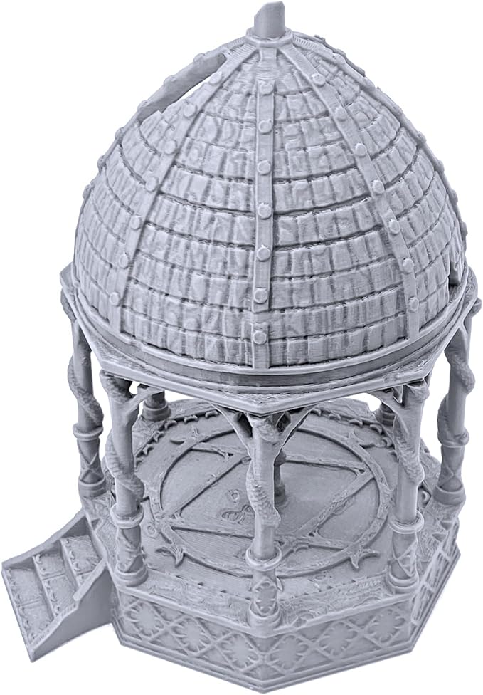 EnderToys Daemon Dais by Printable Scenery, 3D Printed Tabletop RPG Scenery and Wargame Terrain 28mm Miniatures