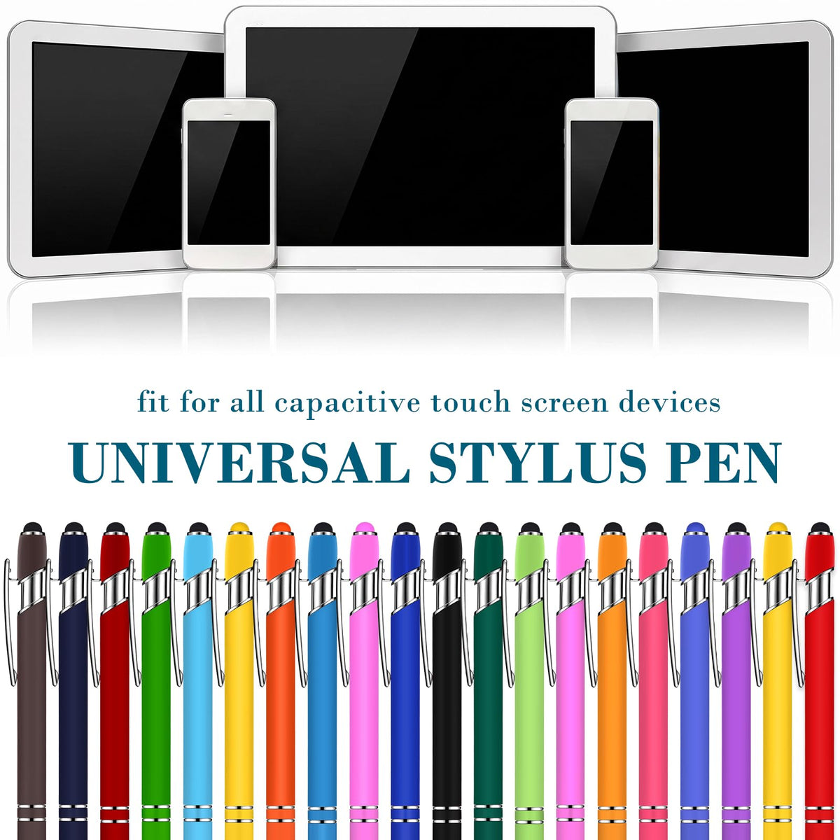 Konohan 100 Pieces Stylus Pen 2 in 1