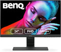 BenQ GW2480 Computer Monitor 24" FHD 1920x1080p | IPS | Eye-Care Tech | Low Blue Light | Anti-Glare | Adaptive Brightness | Tilt Screen | Built-In Speakers | DisplayPort | HDMI | VGA,Black