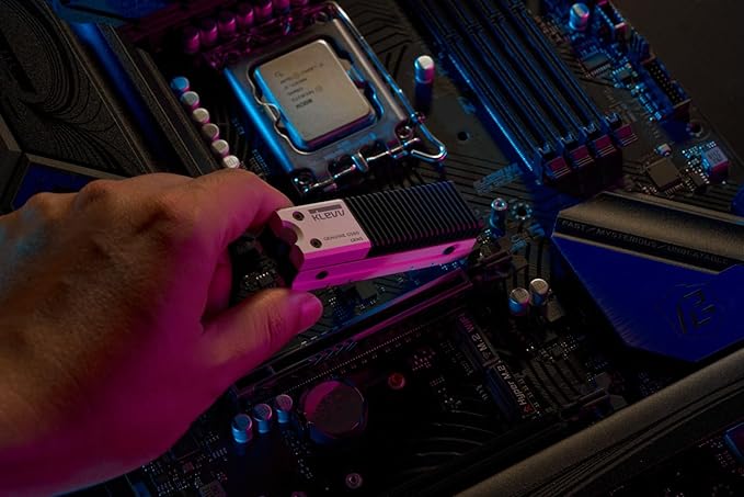 KLEVV Genuine G560 4TB M.2 2280 NVMe PCIe Gen5x4 Internal SSD Heatsink Included, up to 14000MB/s with DRAM Cash (K04TBM2SP0-G56)