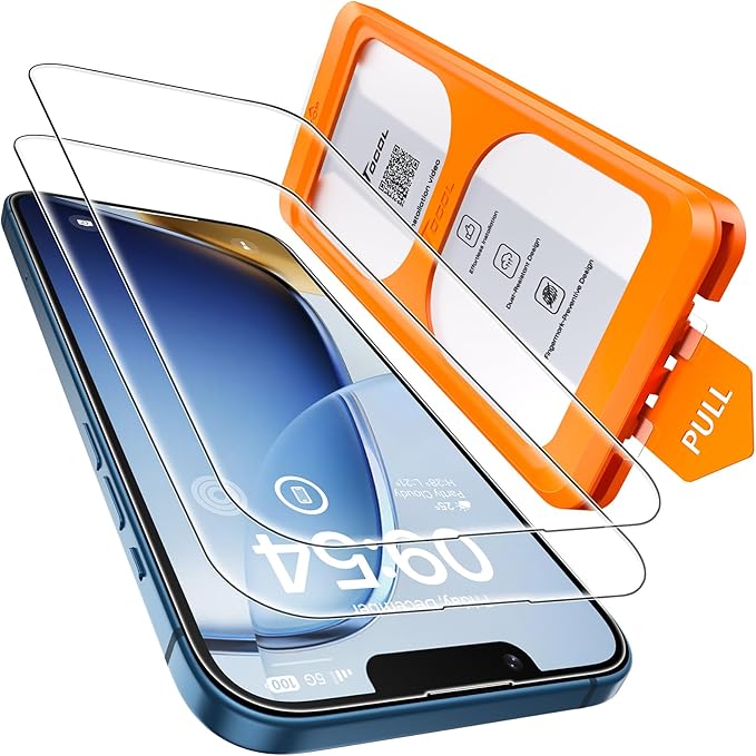 TOCOL for iPhone 16 Pro Privacy Screen Protector