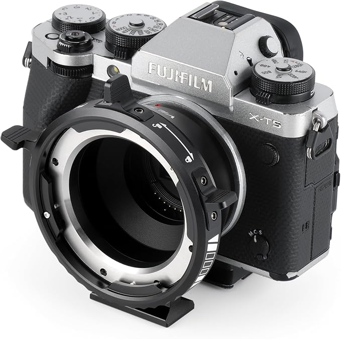 VILTROX PL-X Lens Mount Adapter Ring Lens Converter with Rotary Lock Compatible with PL Lens to Fuji X-Mount Cameras- X-Pro1/X-Pro2/X-E1/X-E2/X-E2s/X-E3/X-H1/X-T1/X-T2/X-T3, etc.