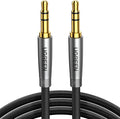 UGREEN 3.5mm Audio Cable Nylon Braided Aux Cord Male to Male Stereo Hi-Fi Sound for Headphones Car Home Stereos Speakers Tablets Compatible with iPhone iPad iPod Echo More 6FT