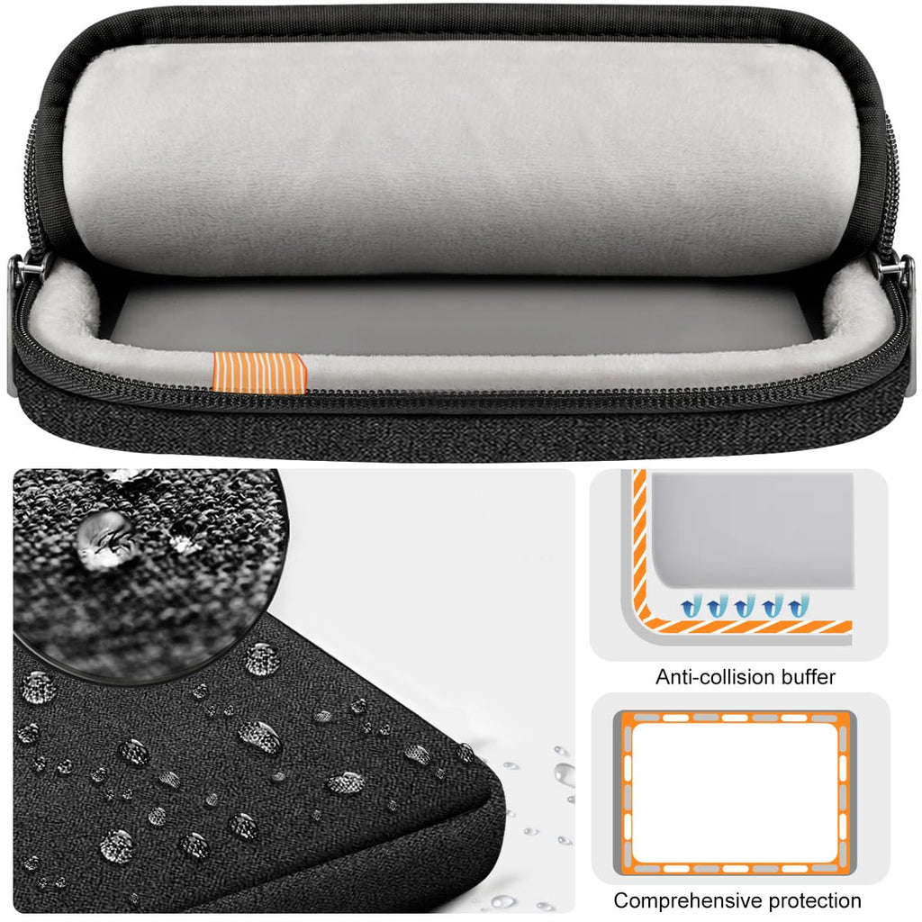 ZINZ 360 Protective Laptop Case 15" 15.6" 16" Sleeve, Water-Resistant Handbag with Straps Compatible with 16" MacBook Neo, MacBook Pro Air 16"/15", XPS 16" and Most 15" 15.6" 16" Notebooks,B01K01