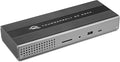 OWC Thunderbolt Go Dock, 11 Ports, Built in Power Supply, 90W Charging, TB4 (USB-C), USB, HDMI, 2.5GbE, SD, Also Compatible with USB-C Devices, Supports Thunderbolt Share