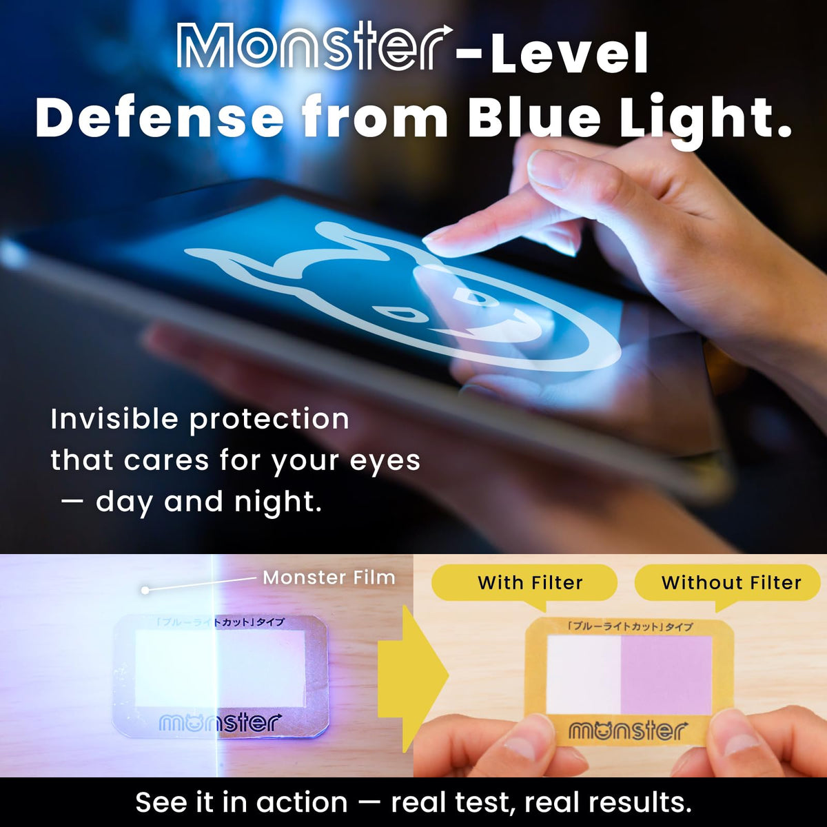 BELLEMOND Tempered Glass Screen Protector designed for iPad Pro 13" (M5, 2025/M4, 2024) - Anti Blue Light filter「EZ Guide」Alignment Kit for Flawless Installation, 10H Hardness - Designed in Japan