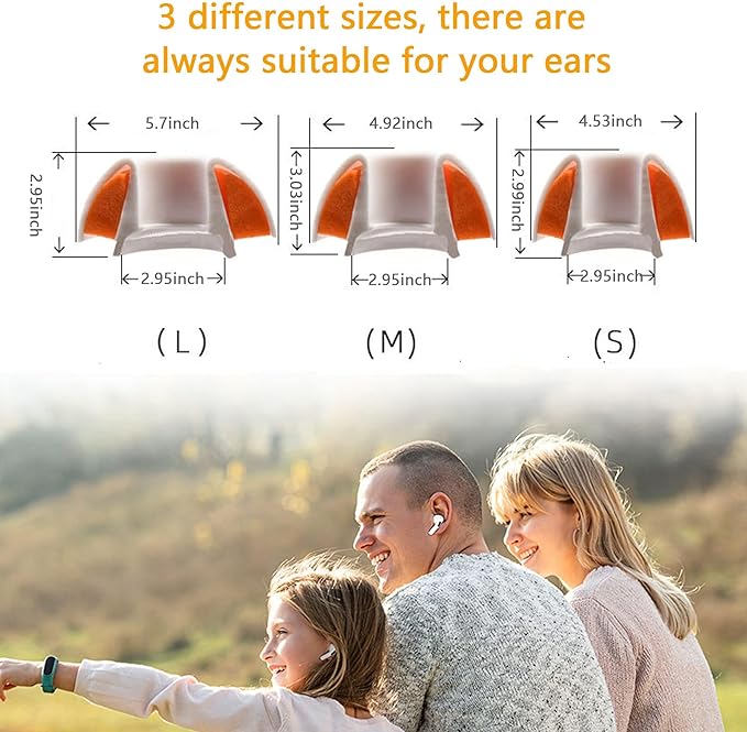 Memory Foam Tips for AirPods Pro,Upgraded Memory Foam&Silicone Hybrid Ear Tips,Ultra-Comfort,Anti-Slip Eartips,Best Noise Cancellation,Fit in The Charging Case,3 Pairs