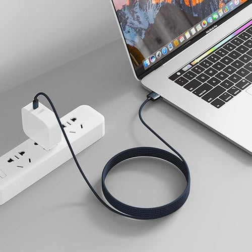 Aurioen USB-C to Magnetic 3 Cable 140W PD for MacBook Air Pro 6.6ft