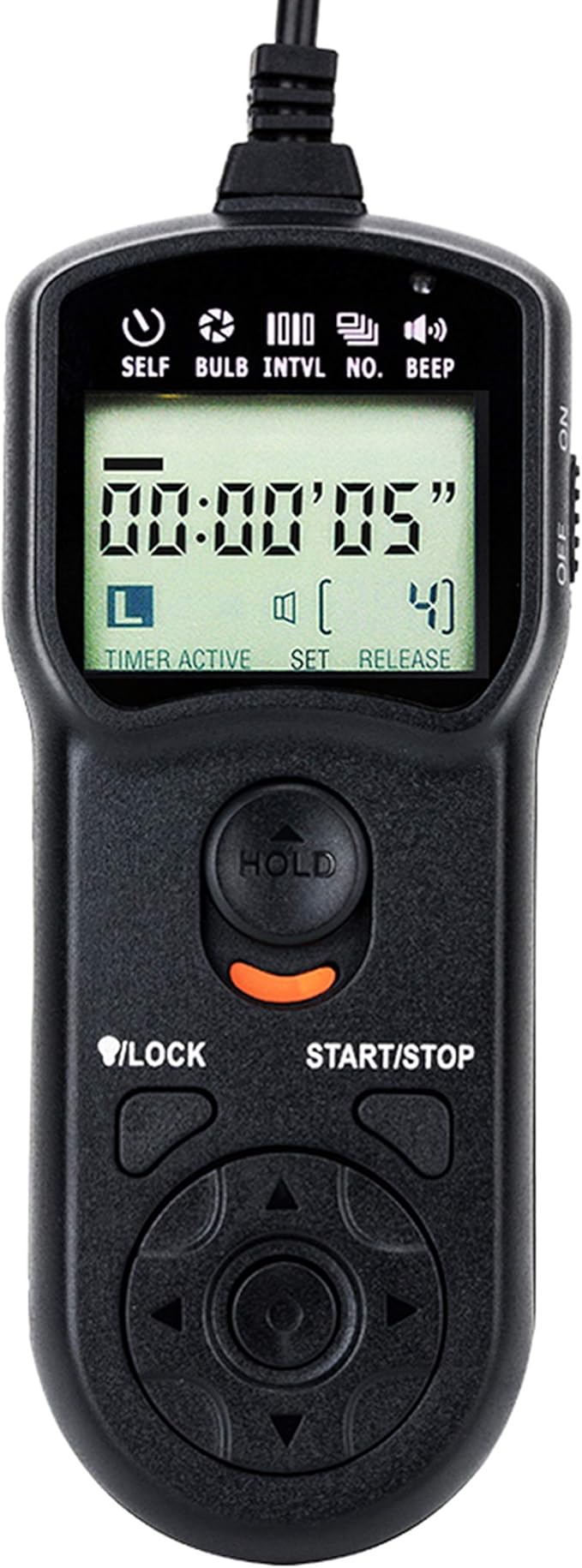 JJC Intervalometer Timer Remote Shutter Release Time Laspe for Panasonic S9 and G100D Cameras, for Long-Exposure Timer Shooting Photography