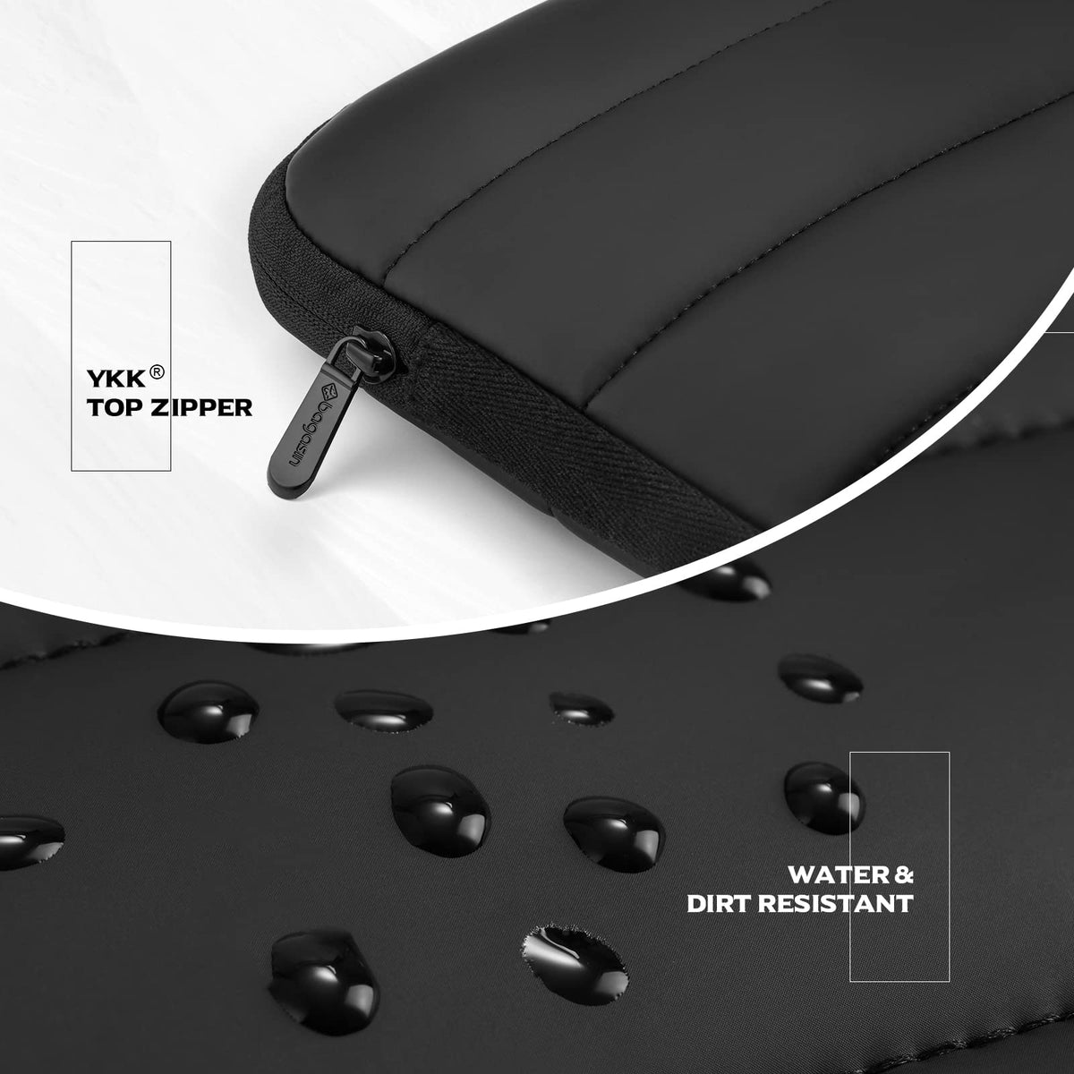 Bagasin 13.3 14 Inch Puffy Laptop Sleeve Case for MacBook Pro 14