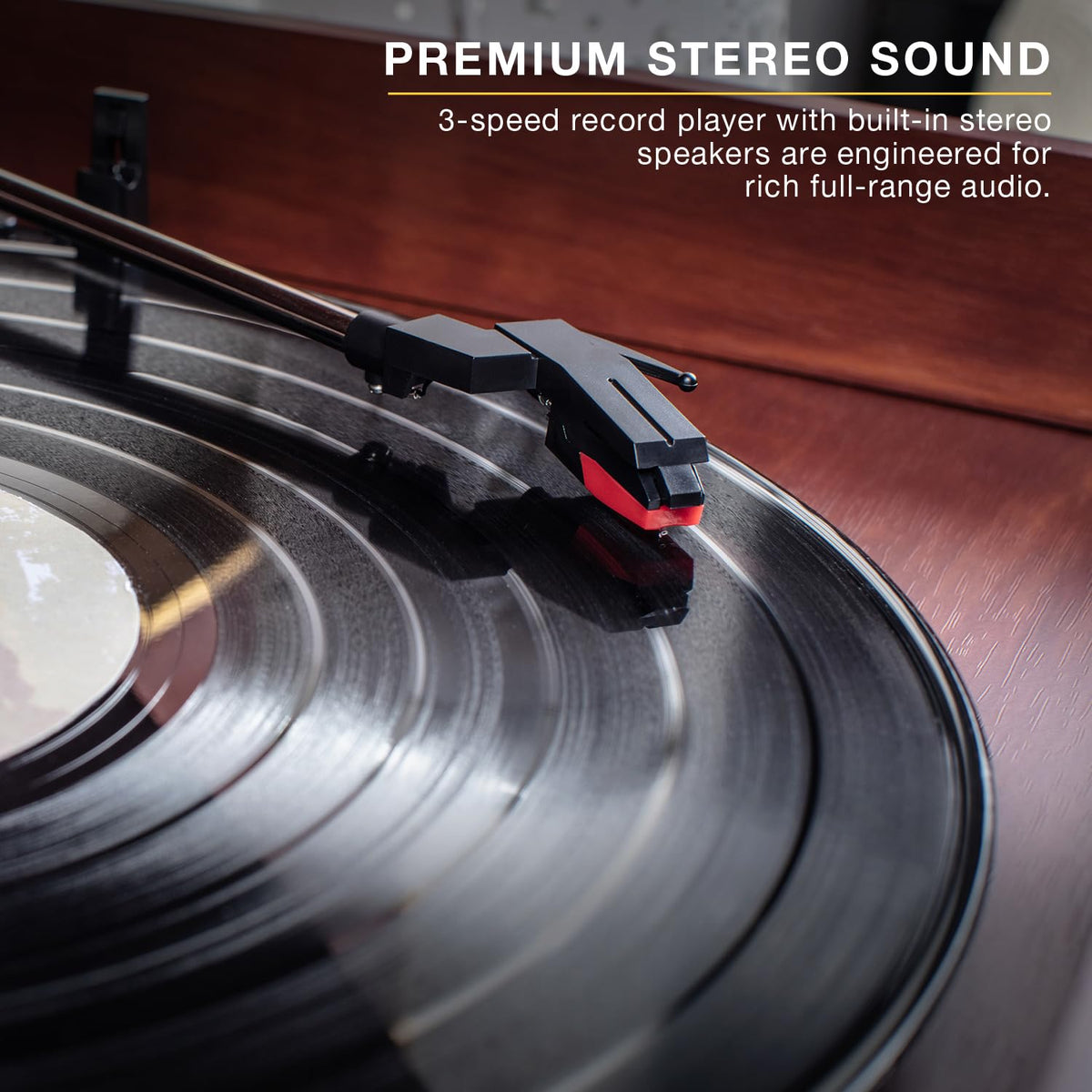 Victrola Quincy - 6-in-1 Bluetooth Record Player - Grey