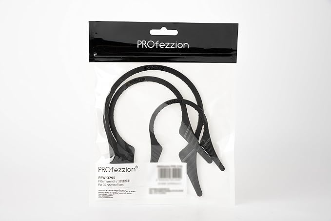 Camera Lens Filter Wrench Kit: PROfezzion 3 Pack Wrench for ND UV CPL Filter, Fit 37-52mm 55-72mm 77-95mm Lens Thread for Canon Nikon Sony Fujifilm Olympus Pentax & Other Camera