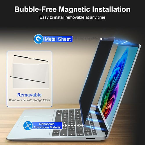 13.8 Inch Magnetic Privacy Screen for Microsoft Surface Laptop 7