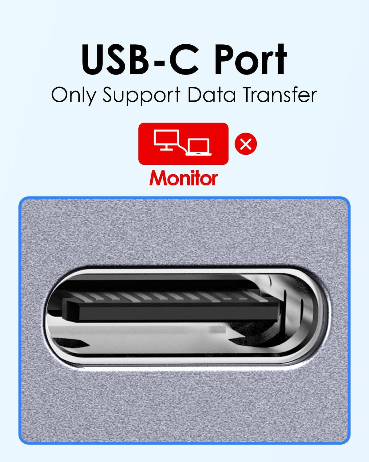 LENTION 6 in 1 USB C Hub 10Gbps, 4 USB-C 3.2 Gen 2 Ports, 4K@60Hz, 100W PD