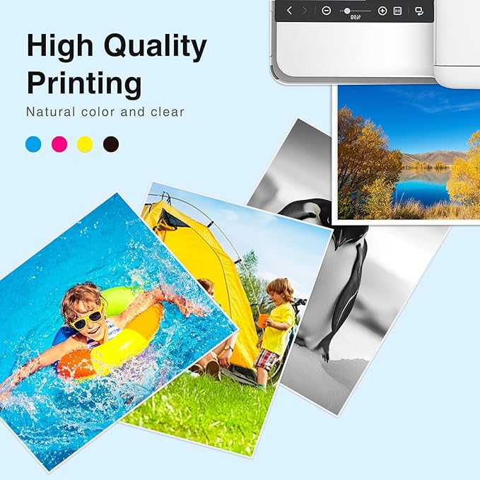 PGI-280XXL CLI-281XXL Replacement for Canon 280 and 281 Ink Cartridges Compatible for Canon TR8620a Ink Cartridges Work for TS9120 TS8120 TS8220 TS8320 TR8620 TR8520 (PGBK,BK,C,M,Y,PB) 6 Color Pack