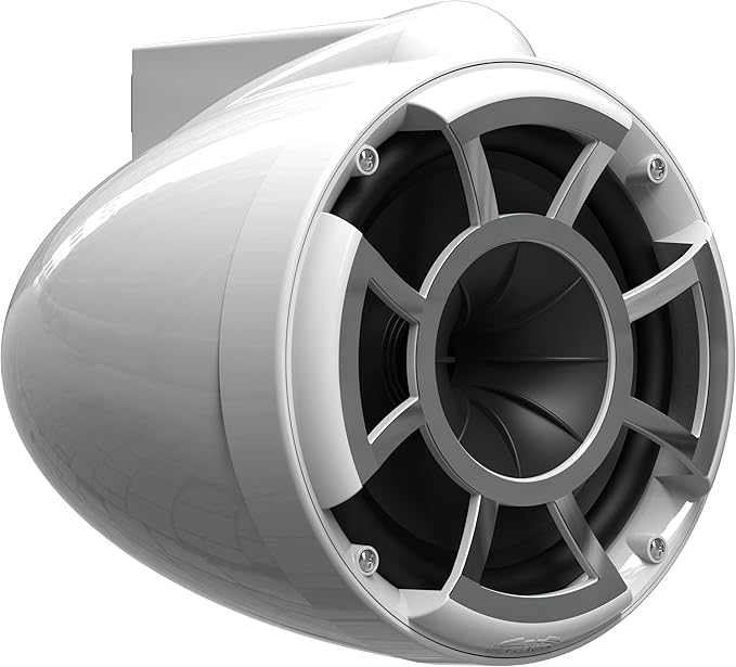 wet sounds Rev 8 White V2 Revolution Series 8" White Tower Speakers w/X-Mount