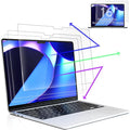 3-Pack Anti Blue Light Screen Protector for MacBook Pro 16 Inch(2021-2024, M1, M2, M3, M4), 16.2" Mac Laptop Glare Filter Uv Blocker Shield Cover Eye Protection Film