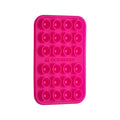 OCTOBUDDY Classic - Silicone Suction Phone Case Adhesive Mount - Hands-Free, Strong Grip Holder for Selfies & Videos - iPhone & Android Compatible - 2.25″ x 3.25″, Hot Pink