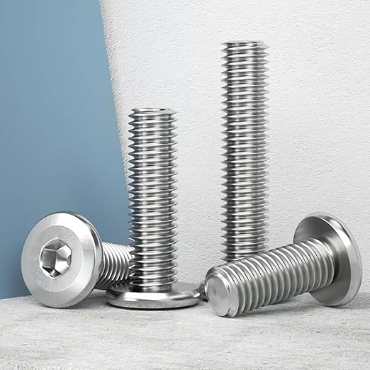 3/16-24 x 1-1/4" (30 Pack) Flat Head Hex Socket Cap Screws Bolts, 304 Stainless Steel 18-8, Hex Drive, Bright Finish, Fully Machine Thread