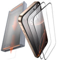 FUNCAT GLOBAL 3 Pack for iPhone 16 Plus Tempered Glass Screen Protector, Dust Free CABIN, Auto Positioning, Bubble Free, High Definition, Easy Installation,9H+ Hardness